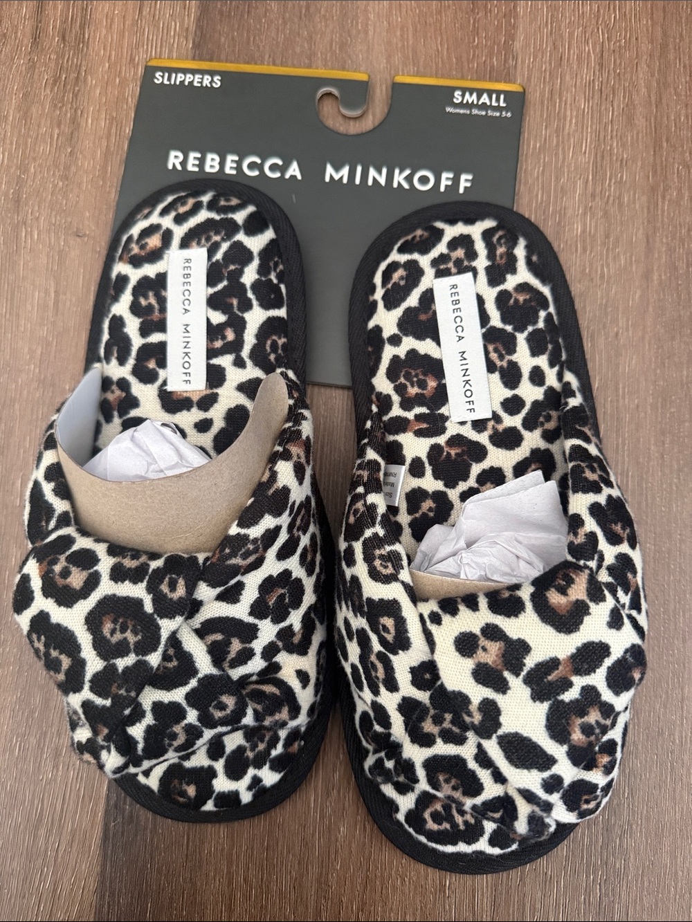 NWT Rebecca Minkoff Knotted Slide Slippers